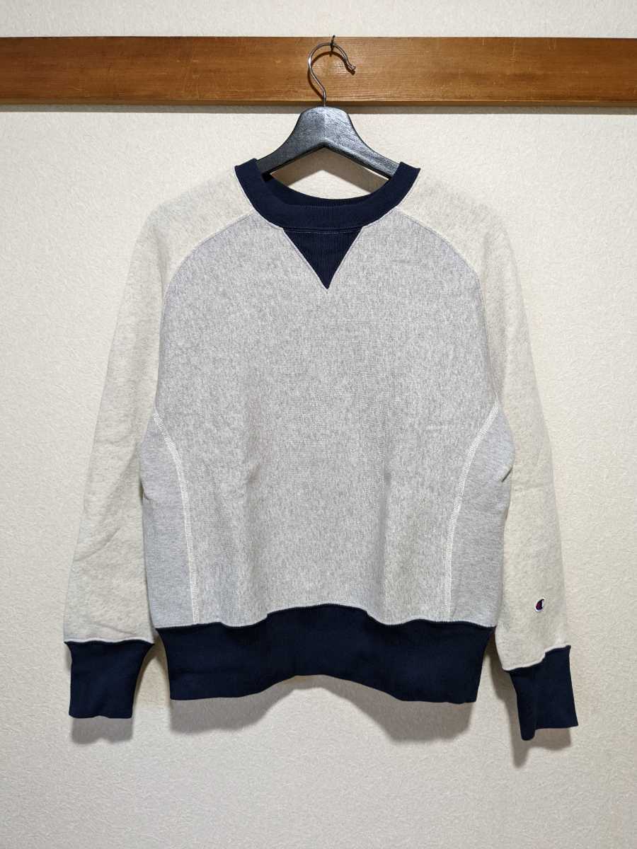 美品】Champion チャンピオン Mサイズ スウェット 青タグ リバース 