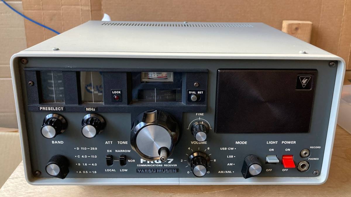 FRG-7 YAESU 受信機 八重洲無線 MUSEN Yaesu - ヤエス 通信型受信機