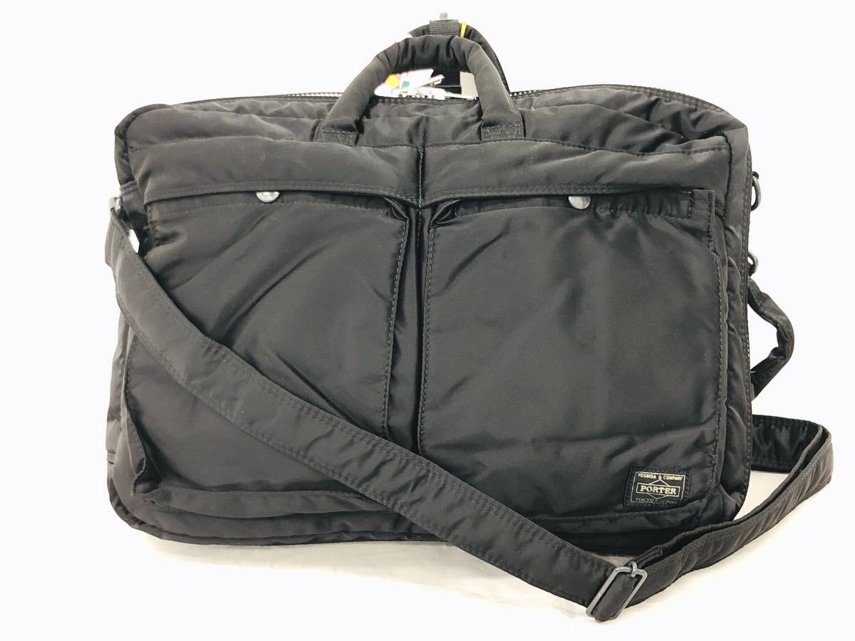 【豊富な，定番人気】 133 PORTER ポーター 吉田カバン 3WAYバッグ ハンドバッグ ショルダーバッグ リュック かばん ブラック/オレンジ(かばん、バッグ)｜売買されたオークション情報、yahooの商品情報をアーカイブ公 かばん、バッグ