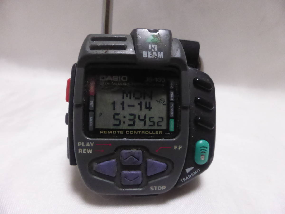 CASIO☆カシオ JG-100 ゲームウォッチ サイバークロス 2個セット 