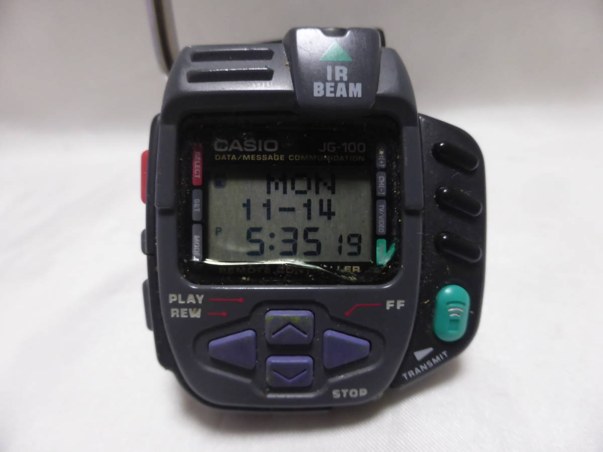 CASIO☆カシオ JG-100 ゲームウォッチ サイバークロス 2個セット 