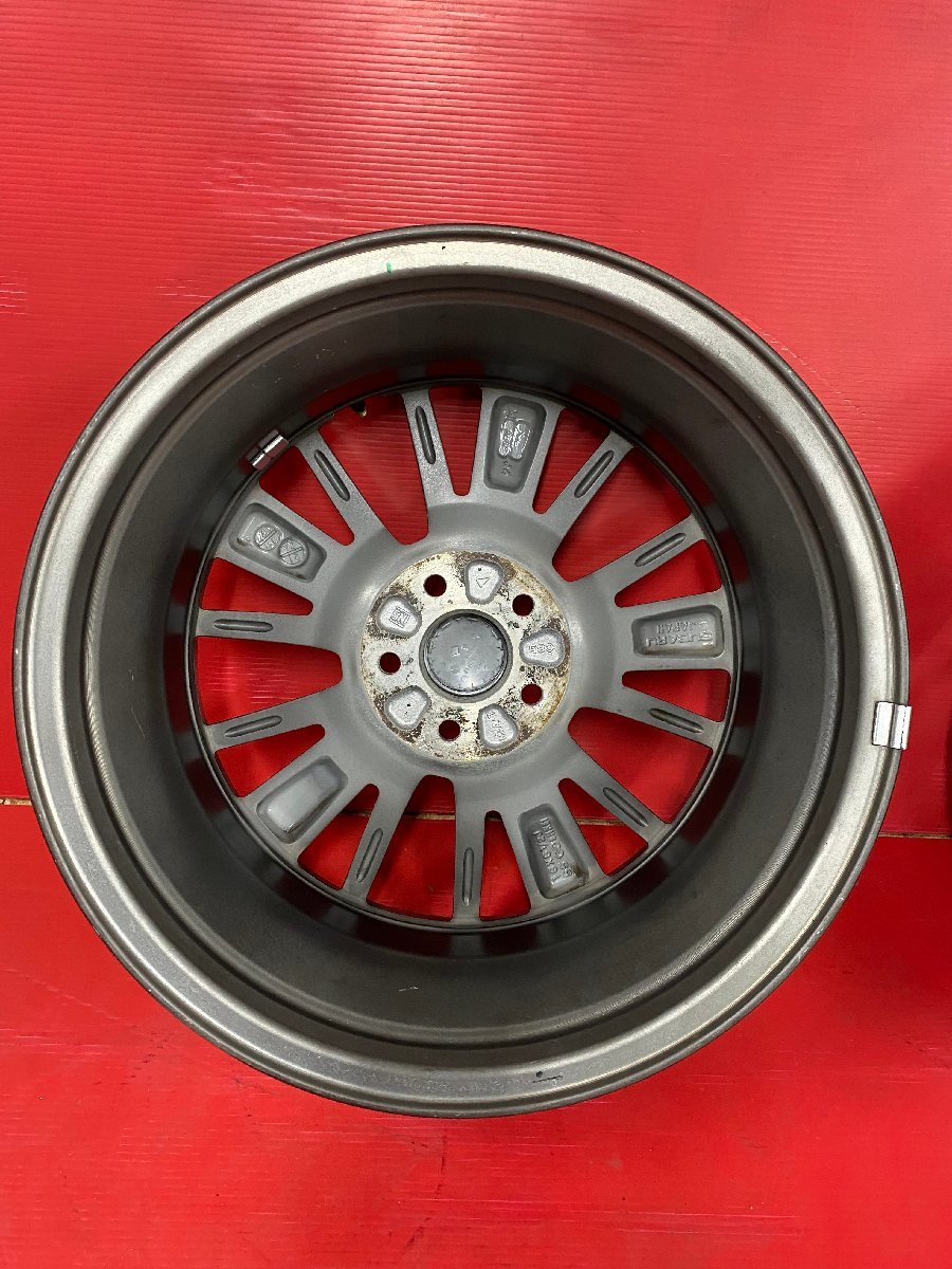 【送料無料】中古 スバル インプレッサ純正 16x6.5+55 100-5H エクシーガ、レガシィ等 アルミホイール4本SET【46681267】 スバル 100-5H 送料無料中古 売切 インプレッサ 中古（タイヤ幅（mm）205