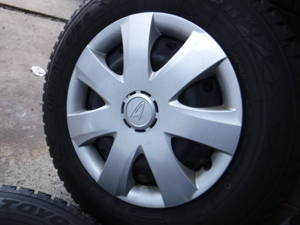 145/80r13バリ山バリ溝トーヨー2020年薄いイボあり 