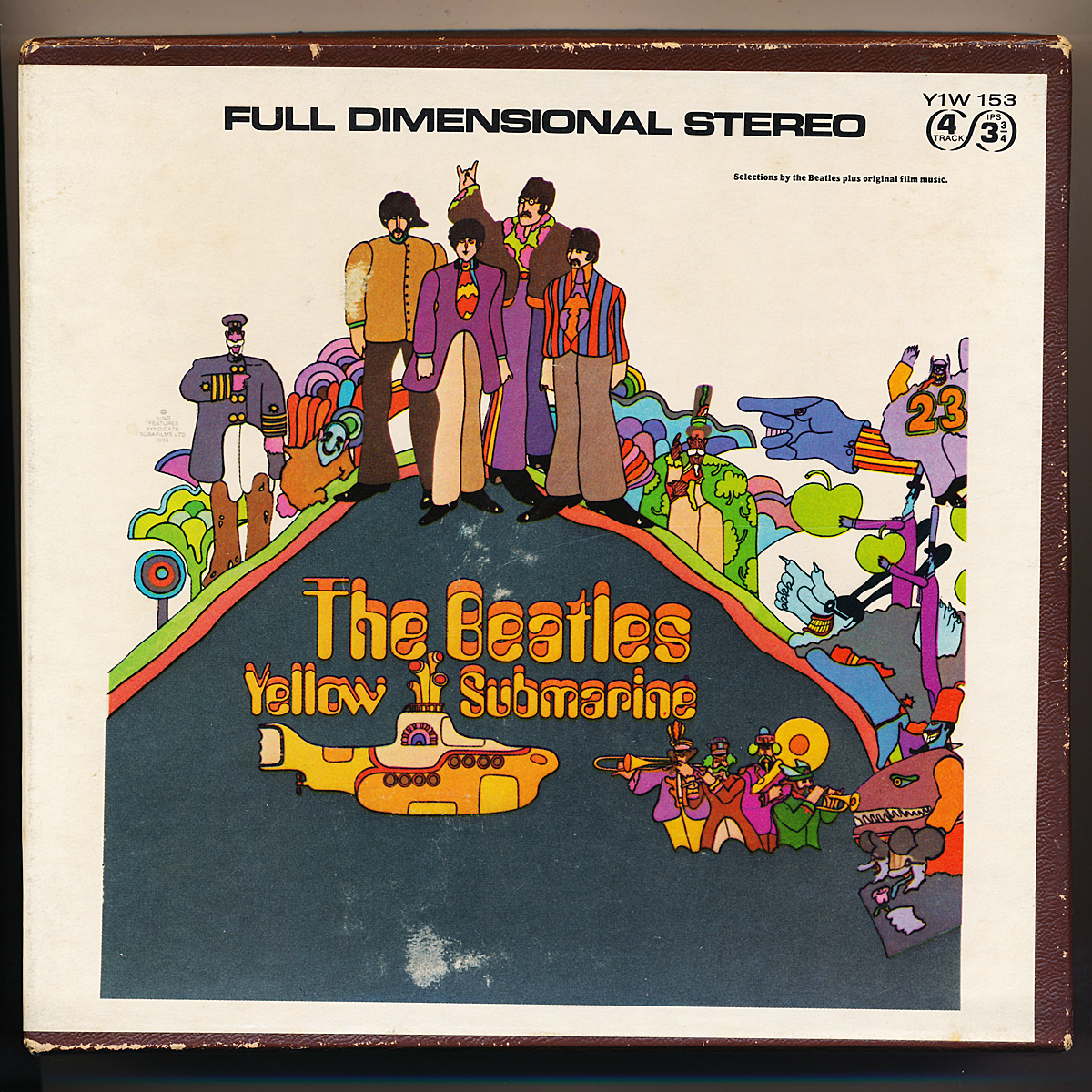 【新作，限定SALE】 TAPE Beatles / Yellow Submarine Y1W 153(オープンリールデッキ)｜売買されたオークション情報、yahooの商品情報をアーカイブ公開 - オークファン オープンリールデッキ
