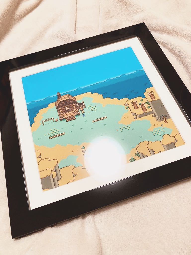 MOTHER3 ひまわりの高原/ナチュラル/L レプリカ・スクリーン・シリーズ レプリカ・スクリーン・シリーズ『MOTHER3』 - ほぼ日MOTHER