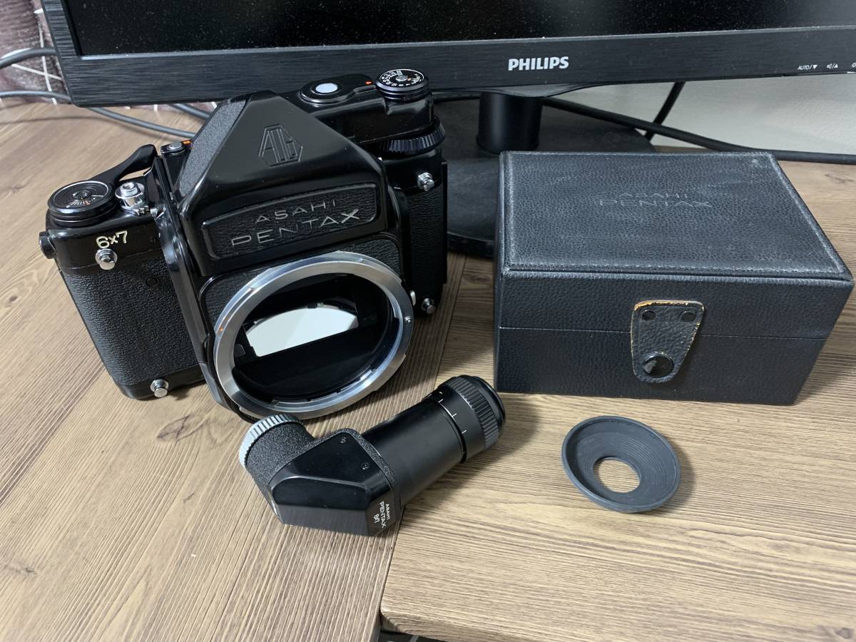 ペンタックス PENTAX 67 6x7 ファインダー マグニファイヤー ASAHI 