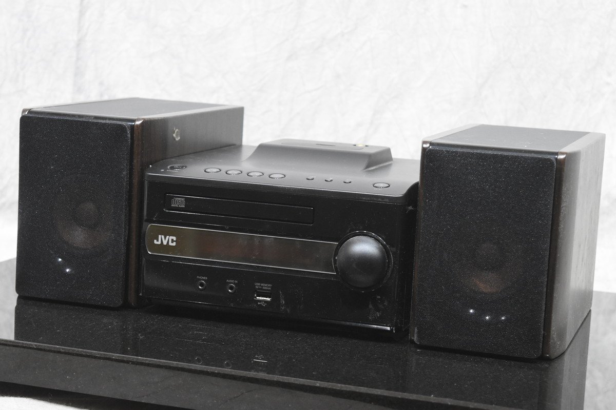 JVC システムコンポ CA-EXS1-B/SP-EXS1-B【現状渡し品】 CA-EXS1-B JVC
