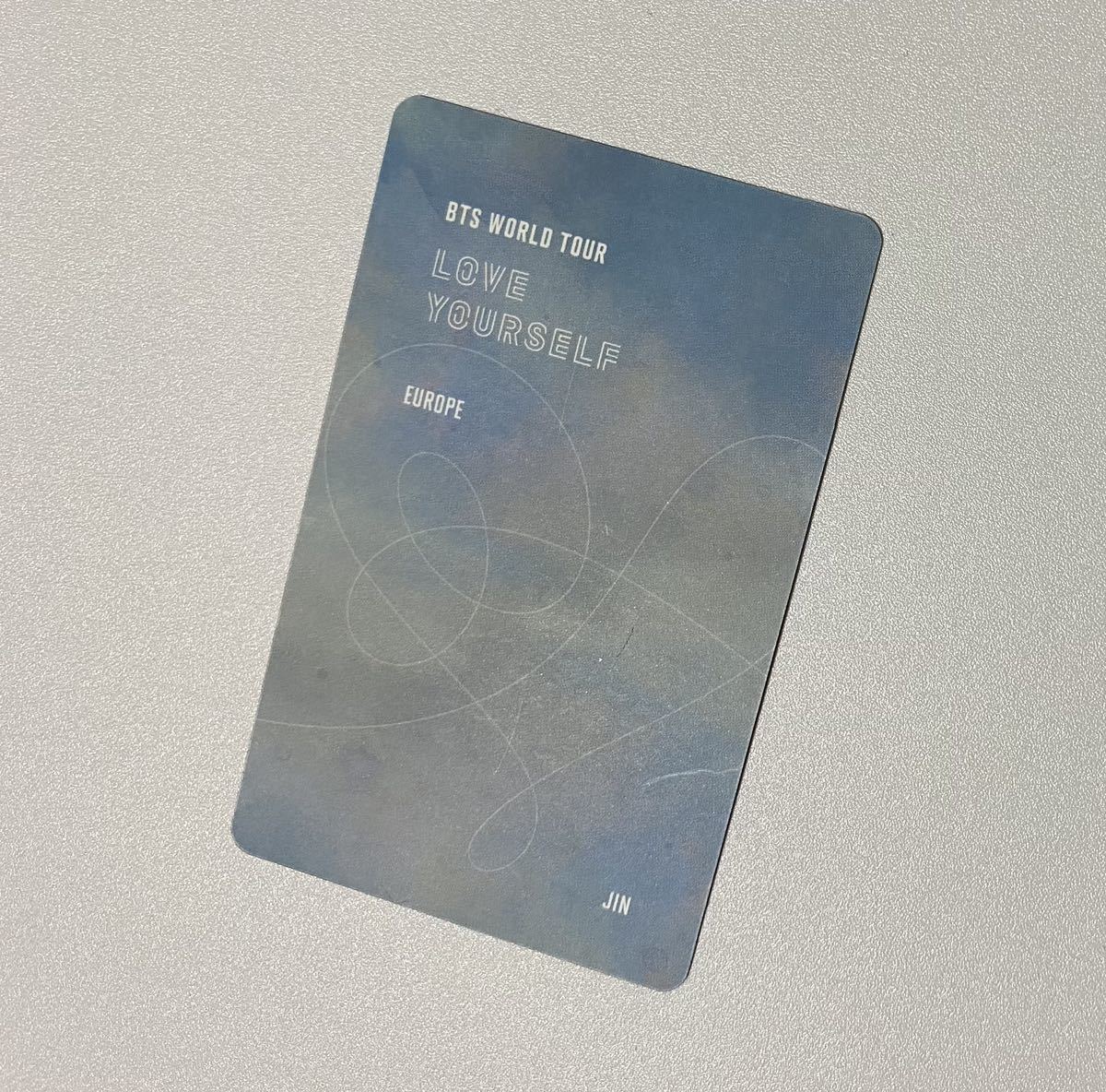 防弾少年団 ジン BTS WORLD TOUR LOVE YOURSELF EUROPE LYS JIN DVD