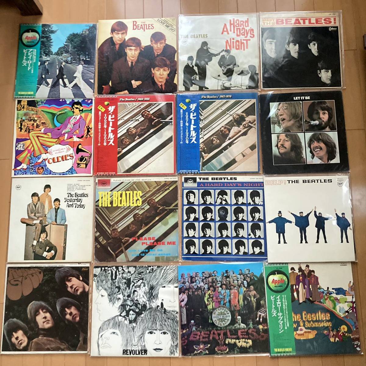 人気定番，低価 アナログレコード THE BEATLES / ビートルズ 16枚セット 12インチ LP盤 HELP / LET IT BE / REVOLVER / RUBBER SOUL 他(その他)｜売買されたオークション情報、yahooの商品情報をアーカイブ公開 - オークファン B