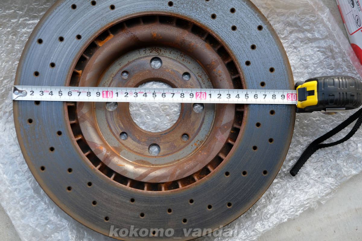 Brembo ブレンボ ブレーキローター フロントのみ ABARTH 595 312141 