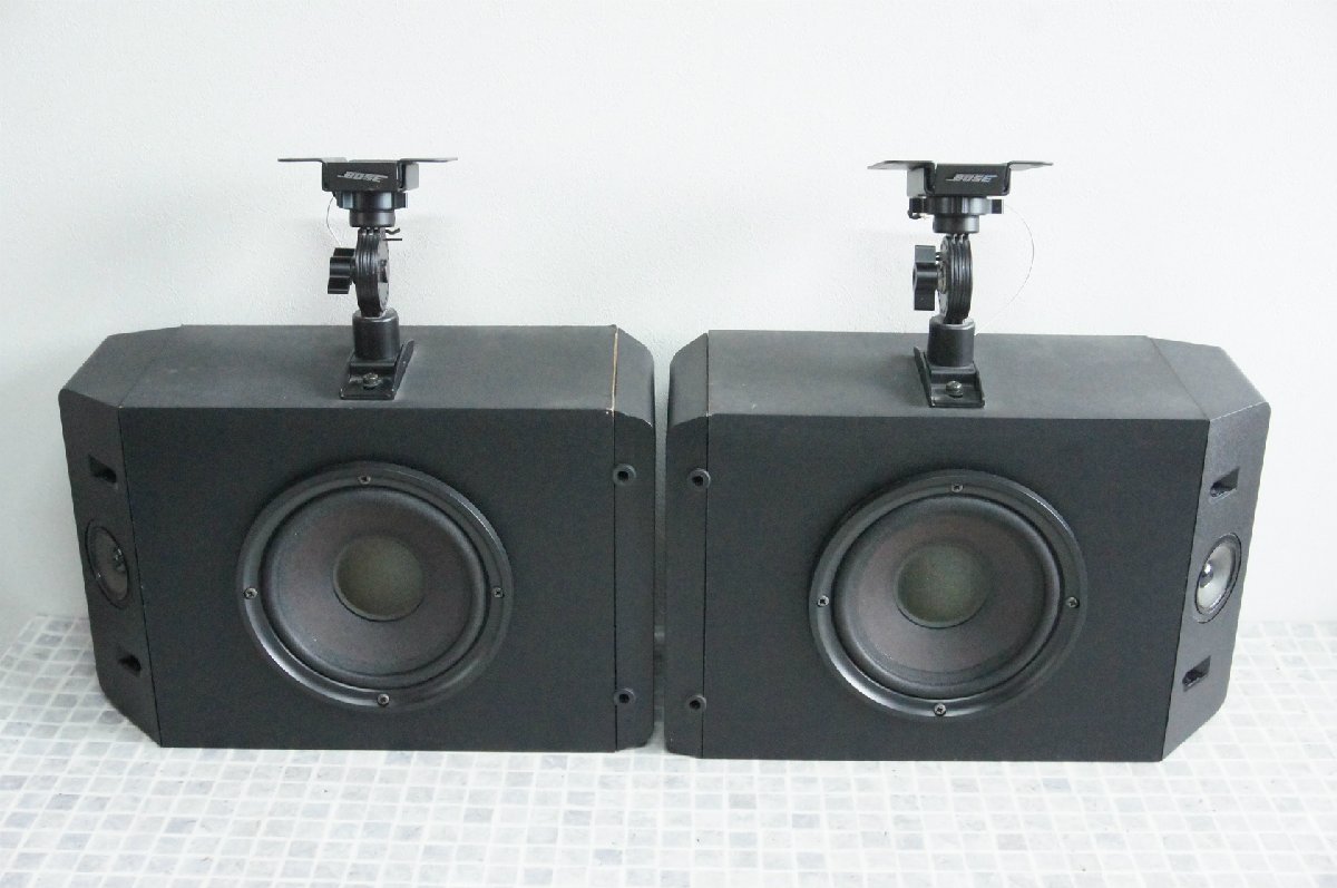 SK] [S003914] BOSE ボーズ MODEL 214 2WAY スピーカーペア 天井吊り