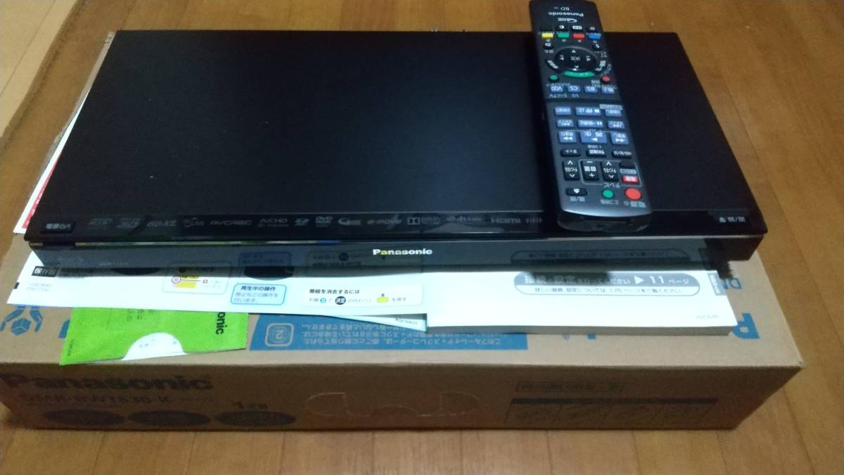 Panasonic パナソニック ブルーレイディスクレコーダー DMR-BWT630ーK