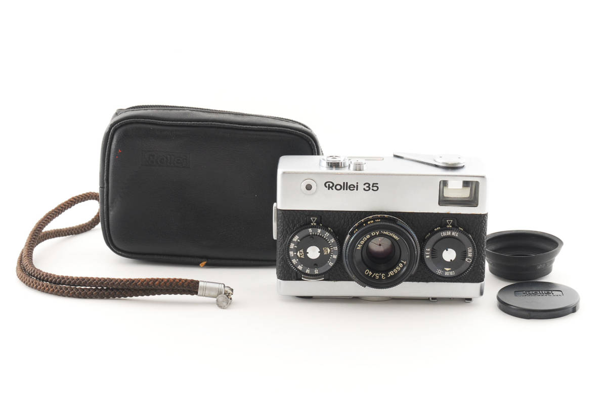Rollei ローライ 35 Carl Zeiss Tessar 3.5 F50mm (1979) | AXONWEB.COM.BR