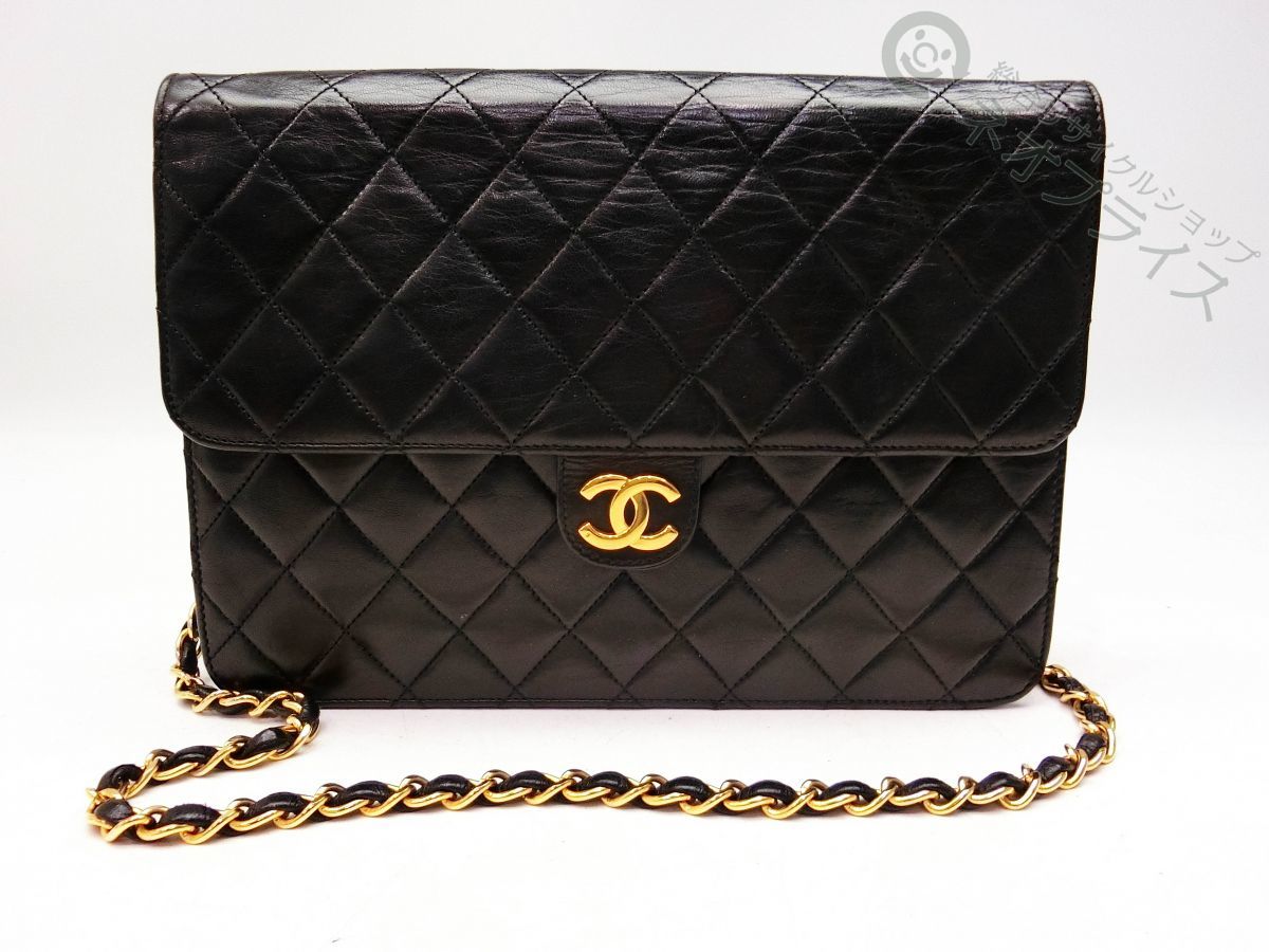 ◇S4347 CHANEL シャネル マトラッセ ココマーク プッシュロック 