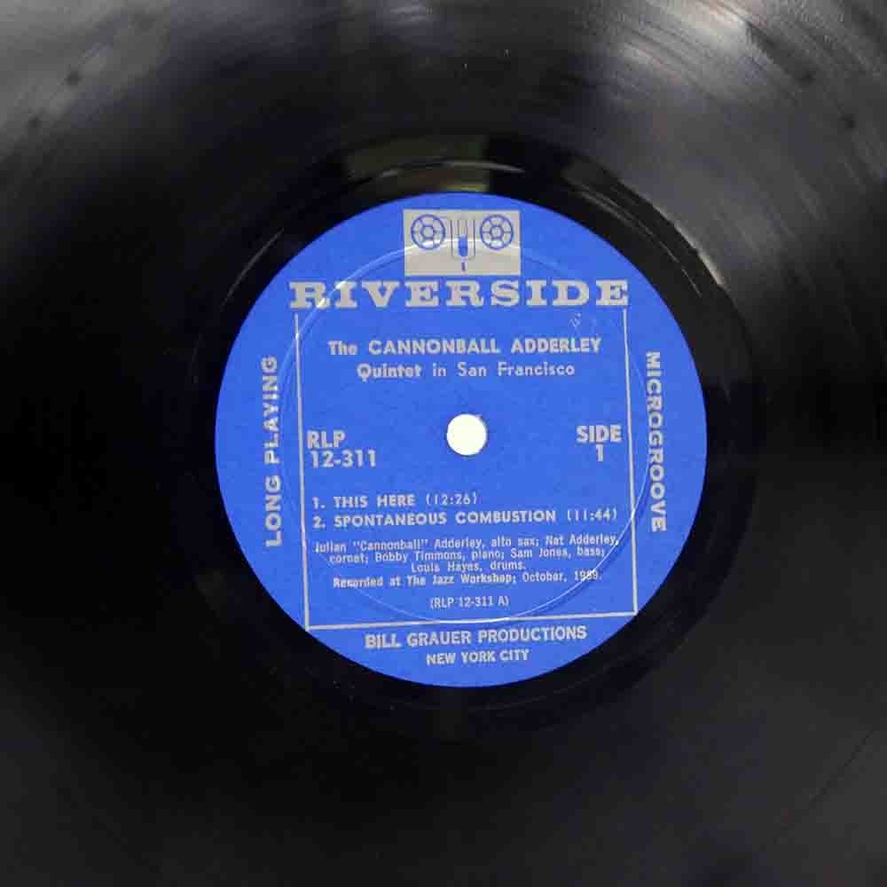 Cannonball Adderley - Blue Note Else Somethin' Adderley, LP