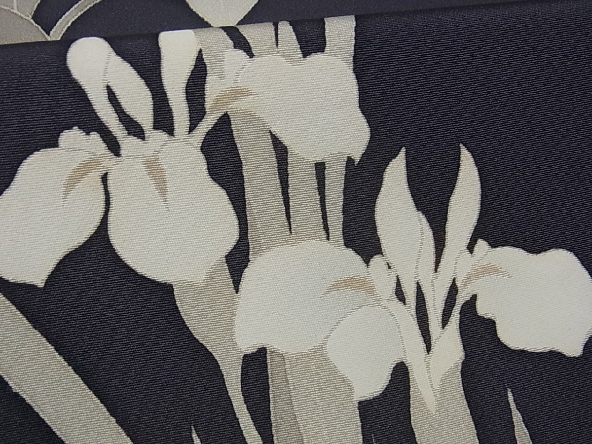 着物屋こころ■訪問着　友禅　刺繍　草花文　暈し染め　金彩　丹後ちりめん　反端付き　着丈157cm　裄63cm　正絹　逸品　A-ta1542 暈し染め 逸品 金彩 裄64.5cm B-fe3469 平和