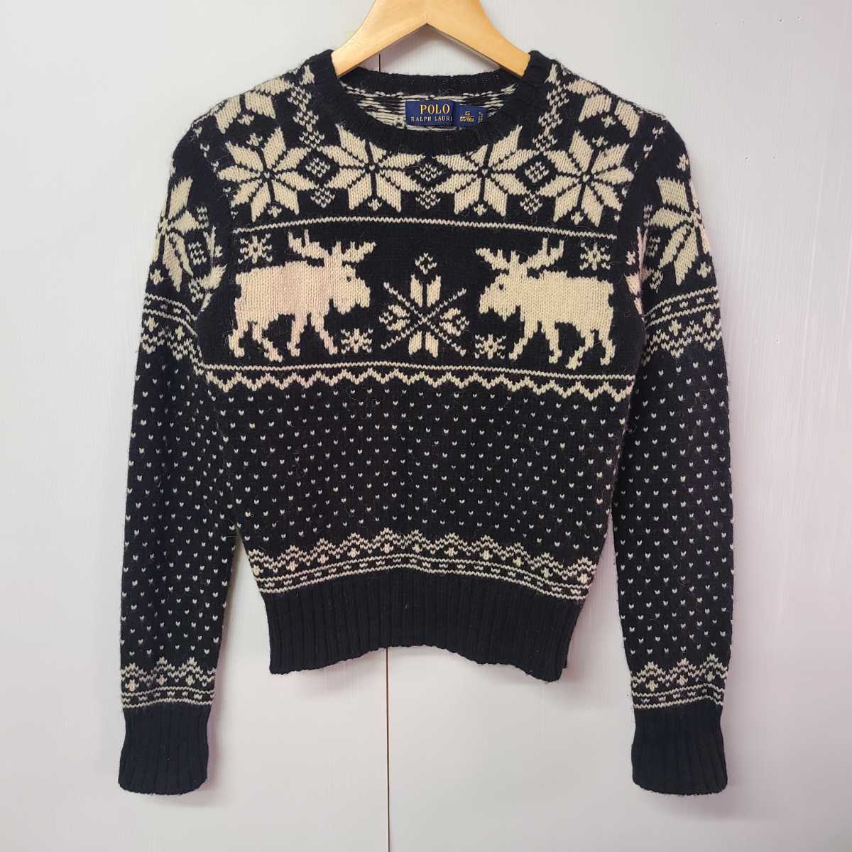POLO RALPH LAUREN ポロ・ラルフローレン トナカイ柄 ニットセーター 
