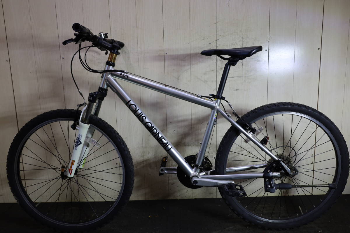 美品！ルイガノLGS-FIVE 26型 アルミ 24速 420mm MTB アルミ 24速 MTB