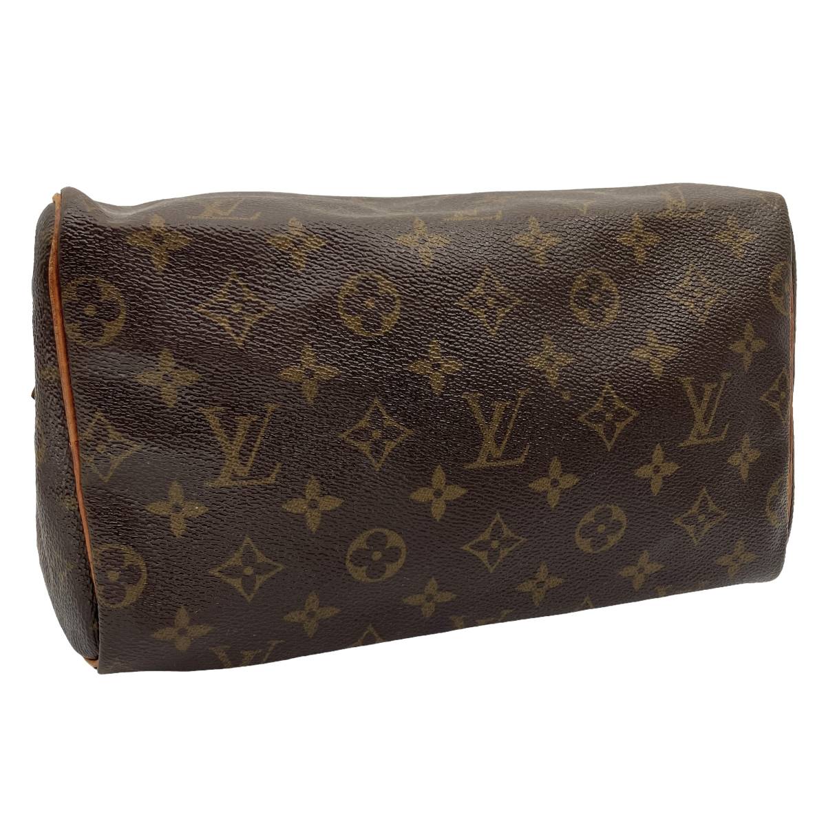 難あり LOUIS VUITTON ルイヴィトン モノグラム スピーディ25 ハンドバッグ ミニボストンバッグ PVC×レザー ブラウン系 M41528 SP1919 モノグラム VUITTON LOUIS M47522 トゥルーストワレット28 ○&frasl;K