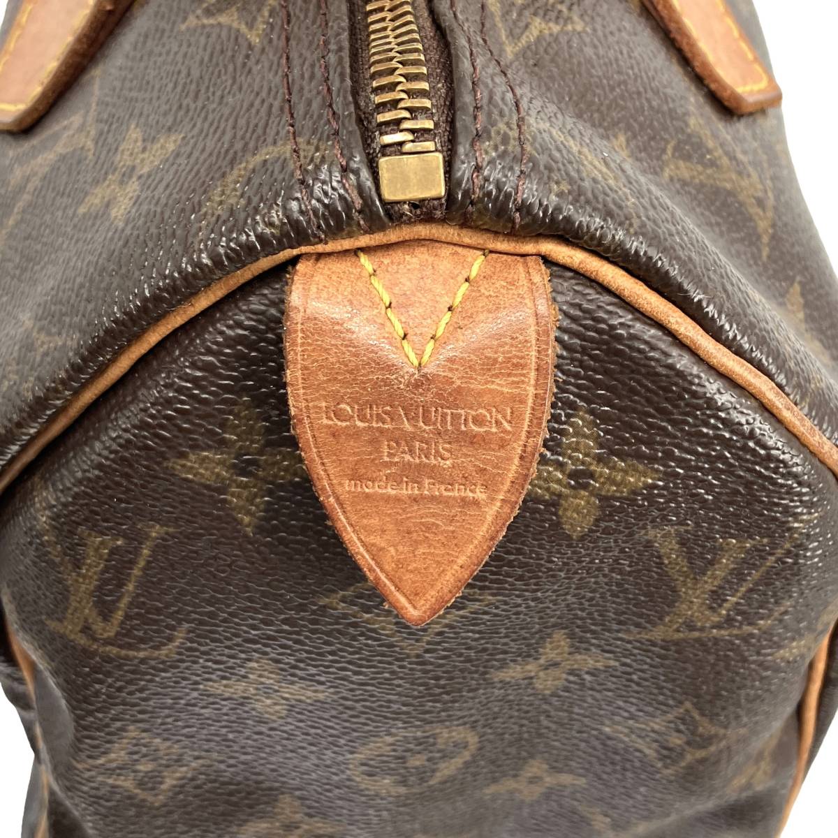 難あり LOUIS VUITTON ルイヴィトン モノグラム スピーディ25 ハンドバッグ ミニボストンバッグ PVC×レザー ブラウン系 M41528 SP1919 モノグラム VUITTON LOUIS M47522 トゥルーストワレット28 ○&frasl;K