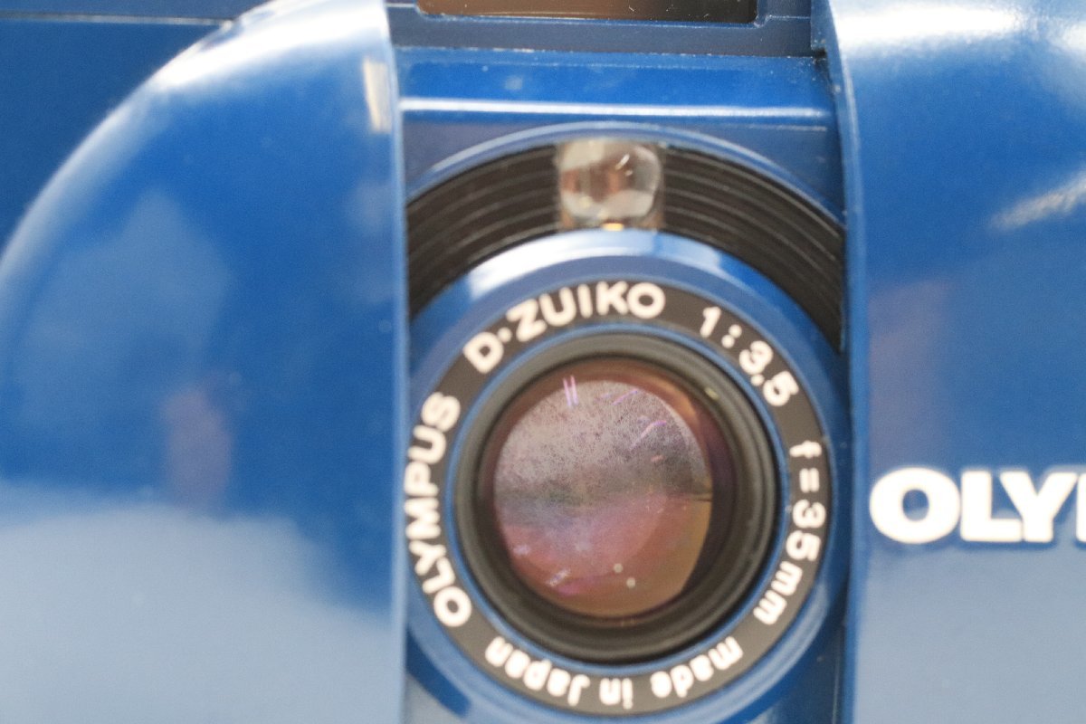 OLYMPUS オリンパス XA2 ブルー D.ZUIKO 35mm F3.5 コンパクトフィルム