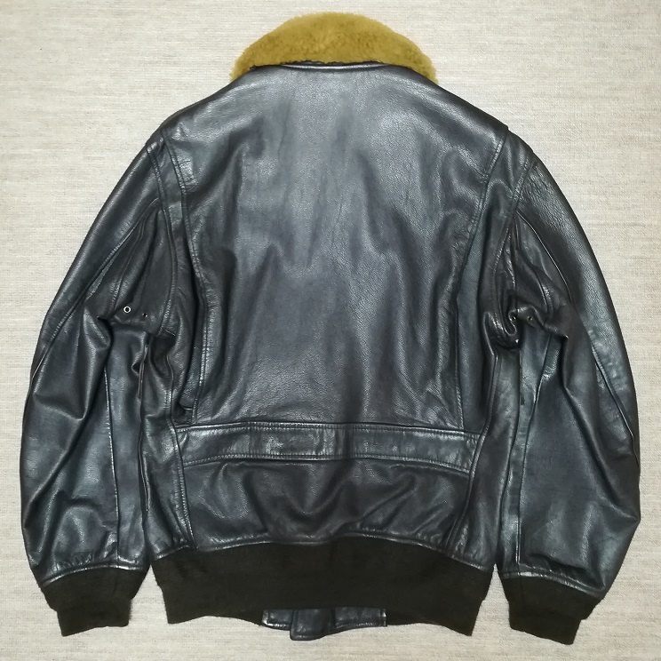 美品USA製◇INSIGNIA LEATHER G-1インシグニアレザー 38 Made in USA 