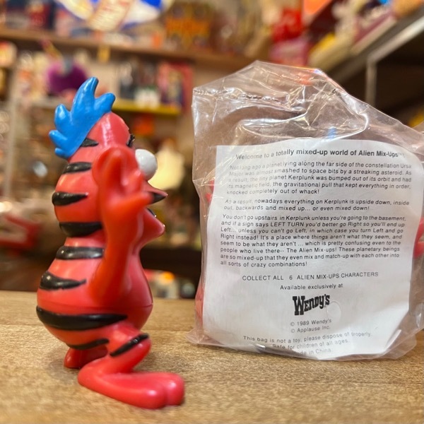 ウェンディーズ ミールトイ エイリアン ミックスアップ 1989年 Wendy's
