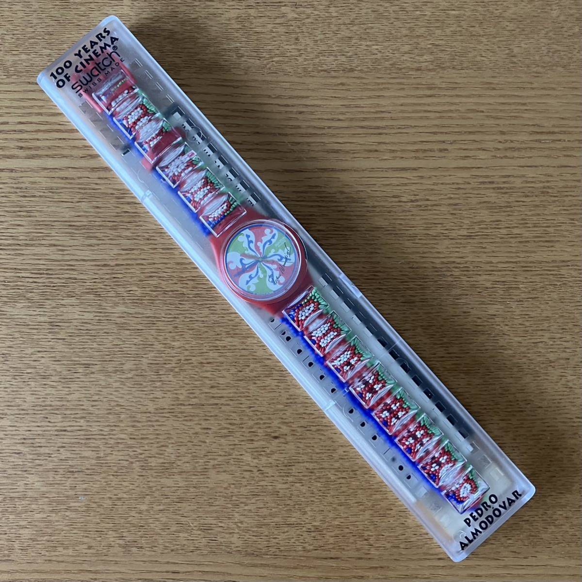 希少 1995年 SWATCH スウォッチ GZ142 100 YEARS OF CINEMA PEDRO 