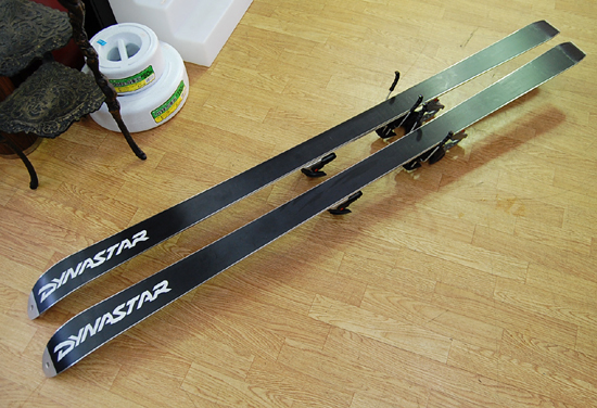 170㎝ DYNASTAR 山スキー TI TRAIL ビンディング付き シール  
