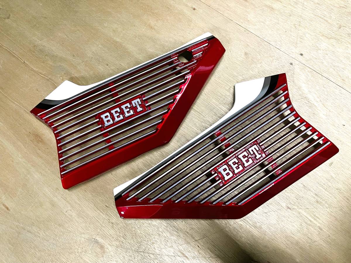 CBX400F　アルフィン　赤白２型　削り出し BE2 CBX400F アルフィン 赤白2型 削り出し/中古CBX550F NC07 PC04