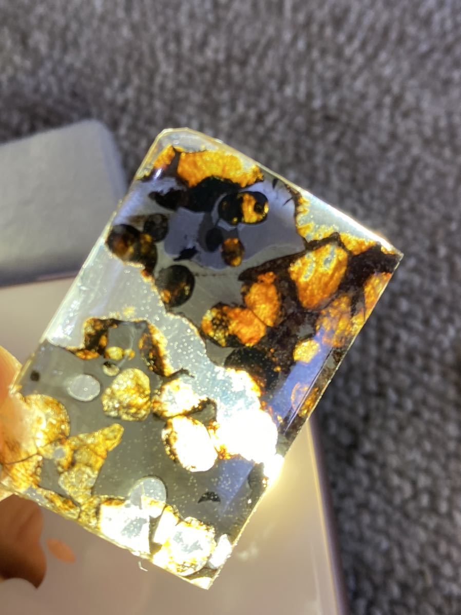 宇宙パワー パラサイト隕石 セリコ隕石 指輪 石鉄隕石 高品質隕石 幸運