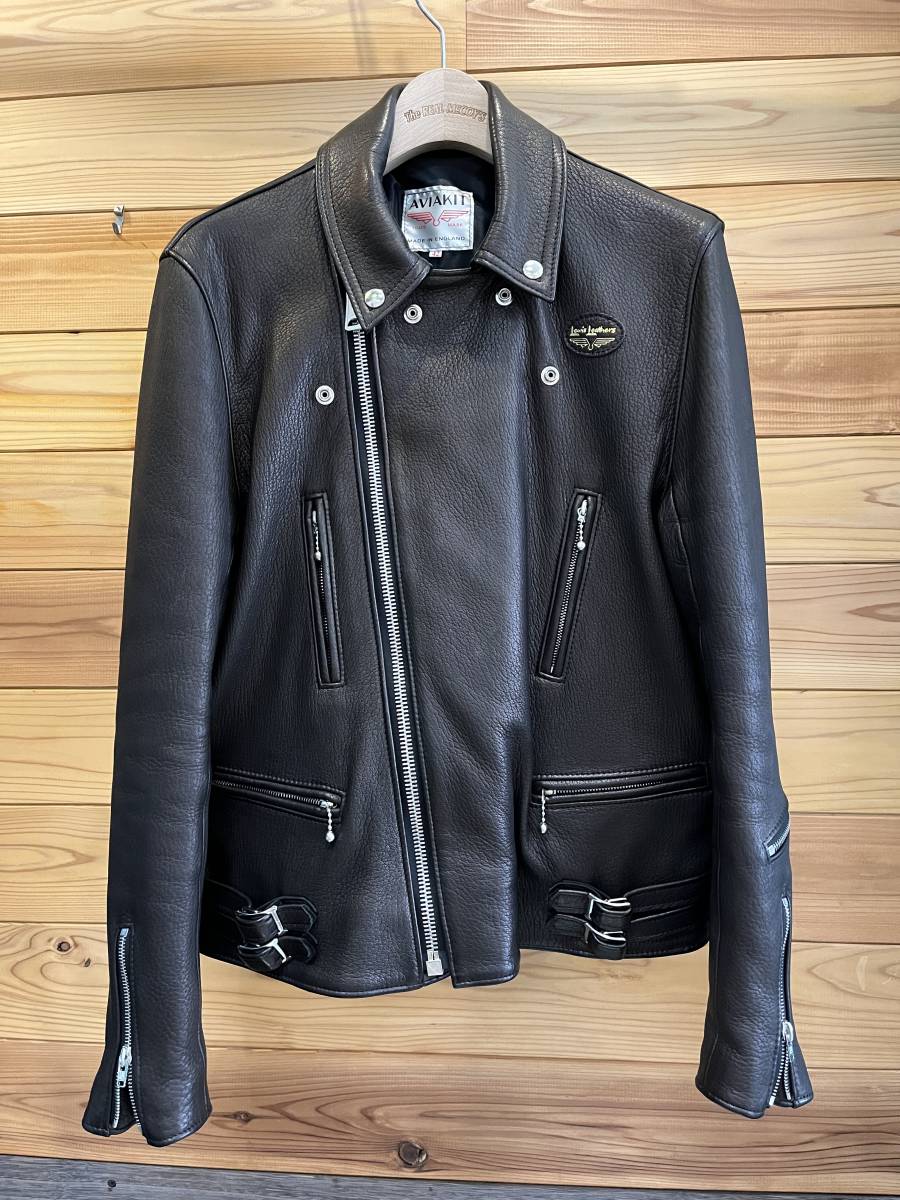 【美品】Lewis Leathersルイスレザーリアルマッコイズ ライトニング Lewis Leathers×THE REAL McCOY'S ルイスレザー×リアルマッコイズ