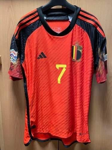 2022 ベルギー代表 ユニフォーム デ・ブライネ ベルギー代表 0