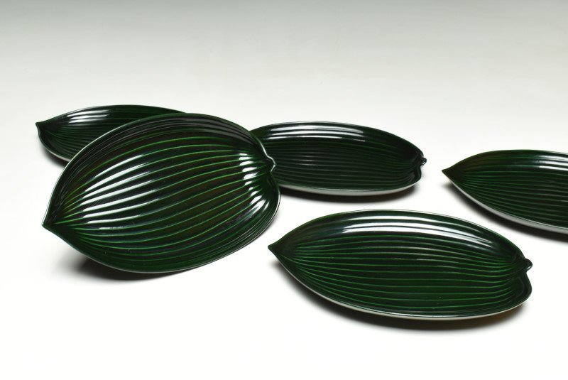 ✨美品✨ 大角弘明作 輪島塗 飾り皿 蝶 共箱入 漆器 伝統工芸 大角博明 輪島塗 赤富士 | 輪島塗の塗師屋 飾皿漆額 赤富士沈金 55,000