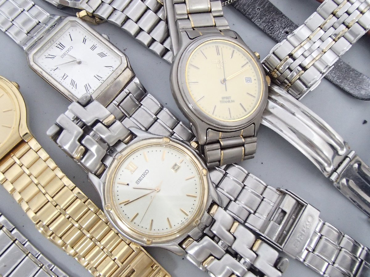 R572☆現状品☆30点セット 全部セイコー SEIKO TITANIUM など 他 色々 大量