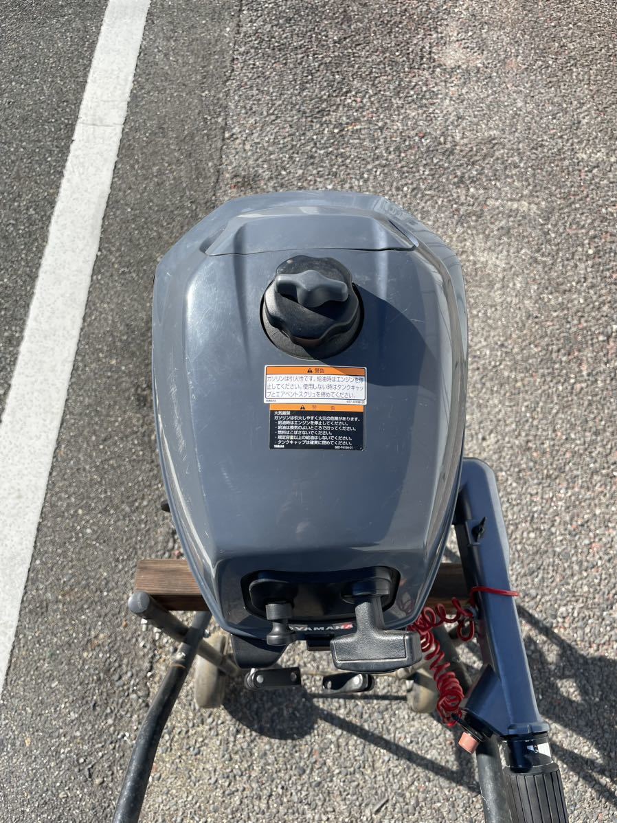 YAMAHA 船外機 / F2AMH 型式 6S7 / 4スト 2馬力 / S足/07年7月製造 