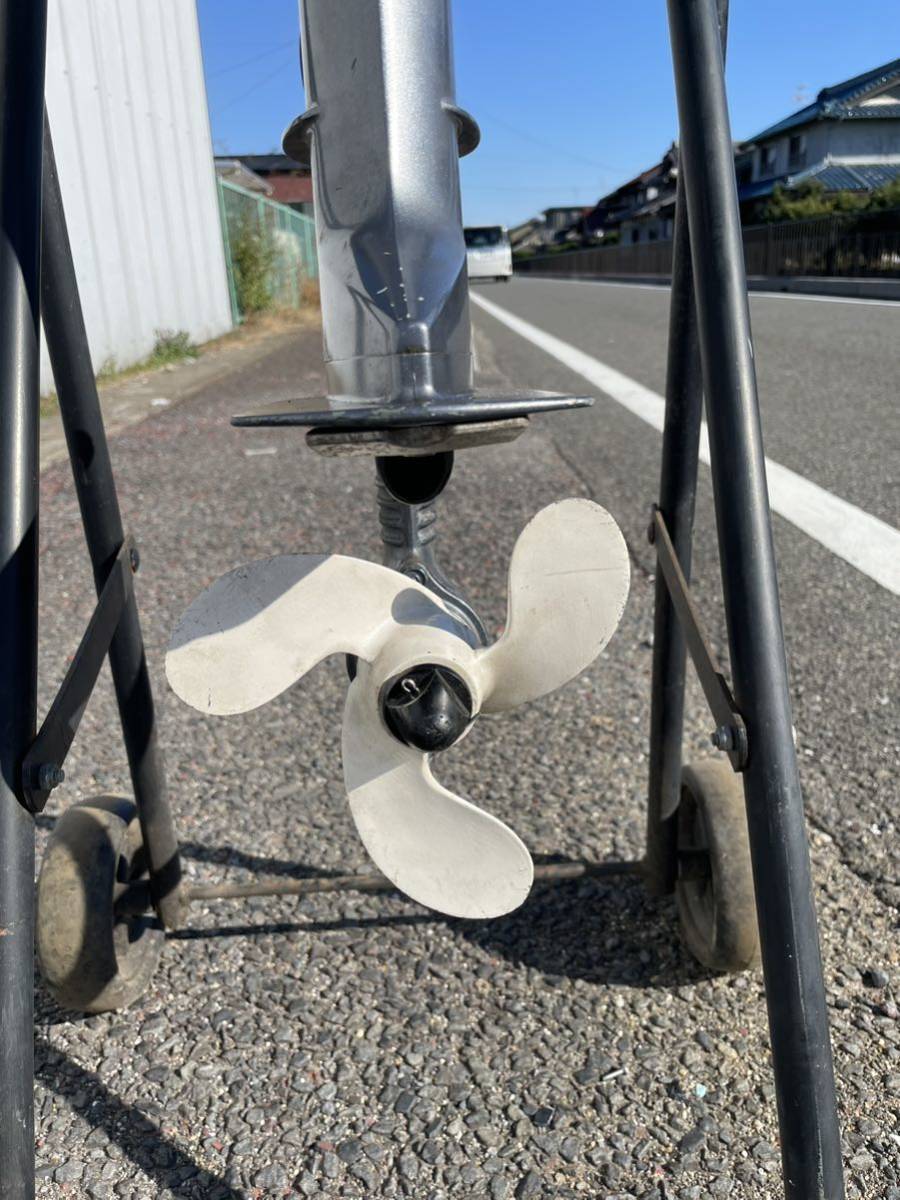 YAMAHA 船外機 / F2AMH 型式 6S7 / 4スト 2馬力 / S足/07年7月製造 