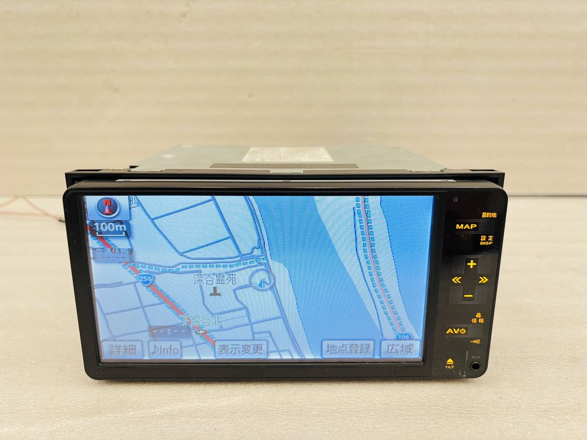 トヨタ純正 HDDナビ NHDT-W60G 08545-00T50 地図データ 2010年