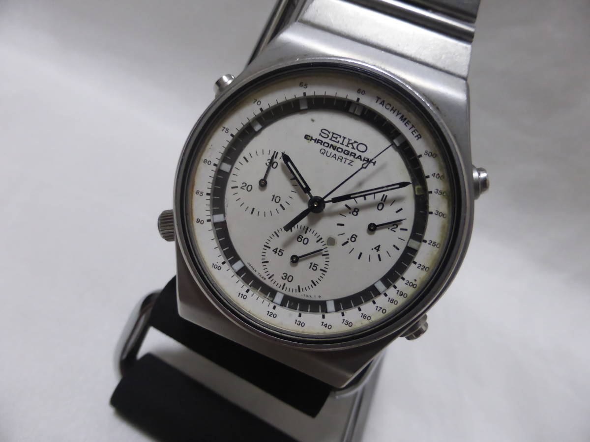 SEIKO☆セイコー SPEEDMASTER クロノグラフ 7A28-7010 純正ベルト 