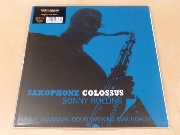 格安，定番 ソニー ロリンズ Saxophone Colossus 180g重量盤LPアナログレコード Sonny Rollins Max Roach Tommy Flanagan(ジャズ一般)｜売買されたオークション情報、yahooの商品情報をアーカイブ公開 - オークファン ジャズ一般
