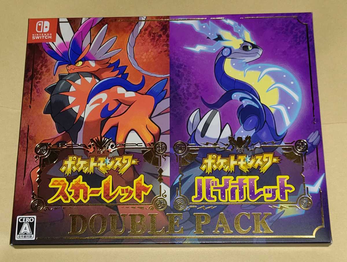 1円～☆Switch☆ポケットモンスター スカーレット バイオレット ダブル