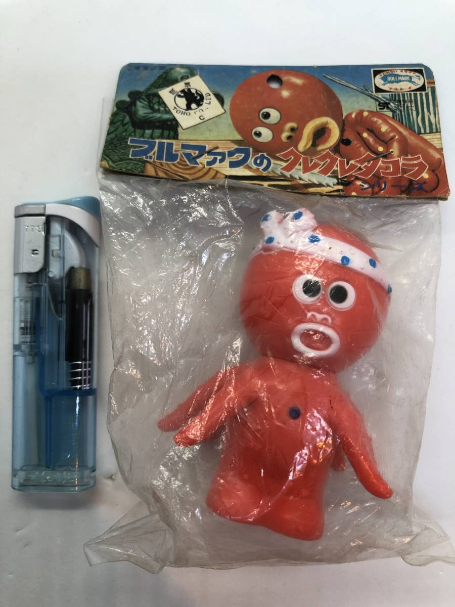 ◇美品！放送 当時物！ブルマァク クレクレタコラ ミニ ソフビ フル