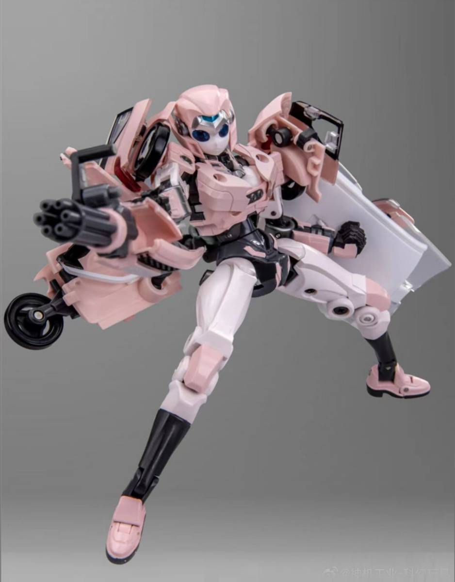 神機工業 高さ14cm 五菱 宏光ミニEV 星雲 変形可能 合金あり 完成品 の 