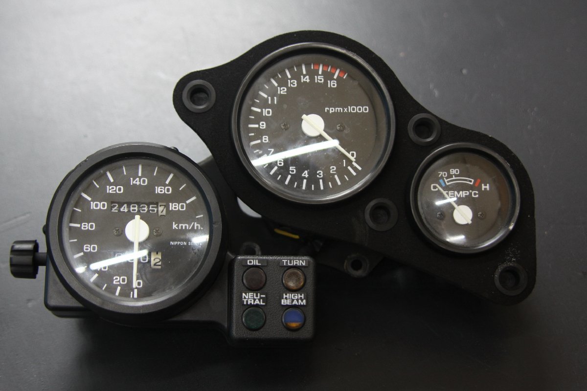 専用 VFR400R nc30 純正スピードメーター タコメーター水温計 Yahoo