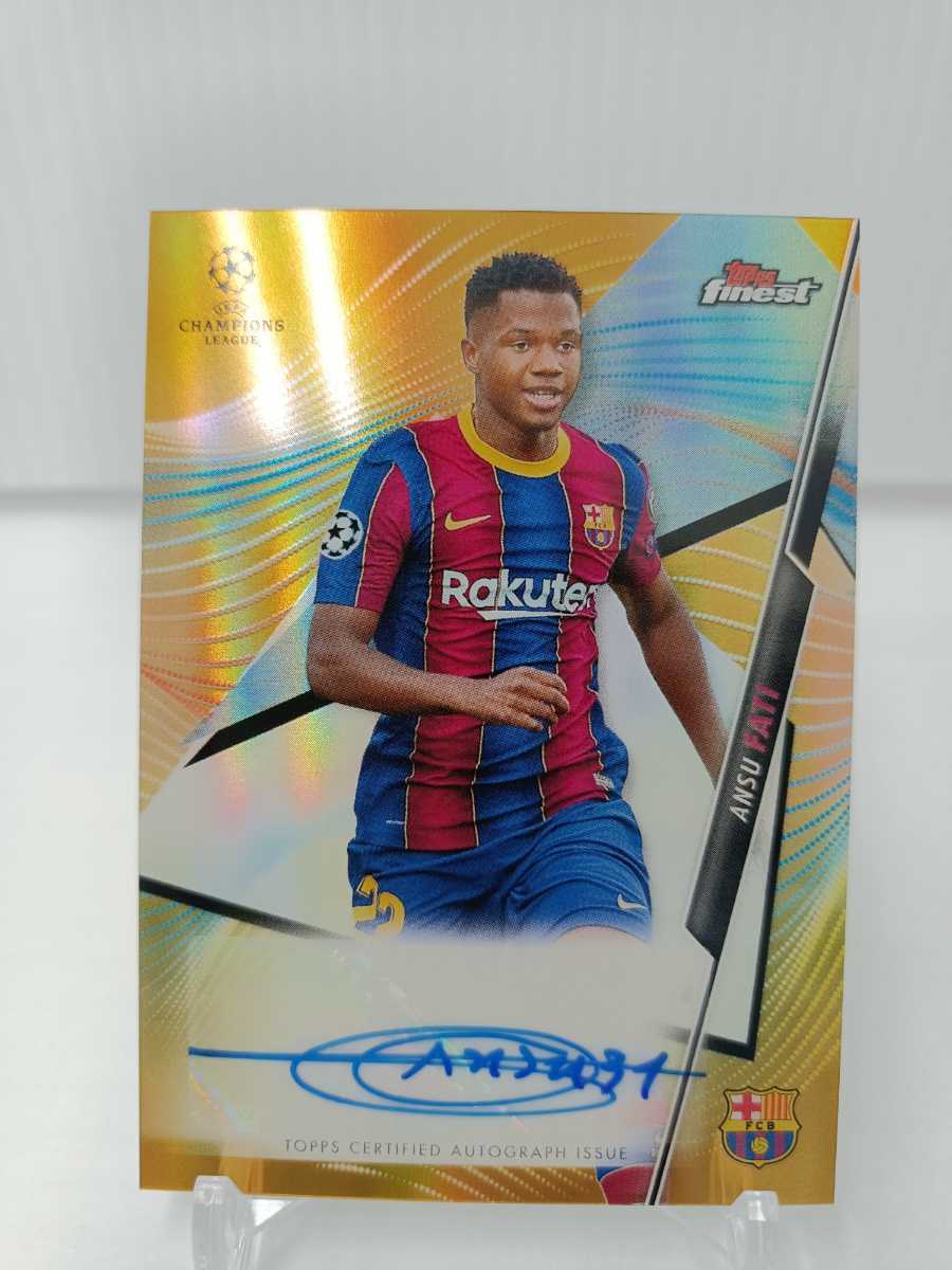 Topps Museum Collection アンスファティ 直筆サインカード Topps