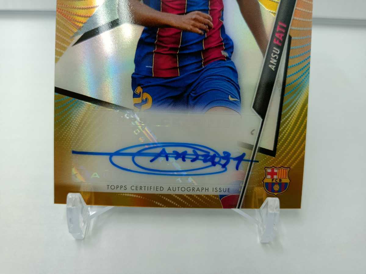 Topps Museum Collection アンスファティ 直筆サインカード Topps Museum Collection 直筆サインカード アンスファティ