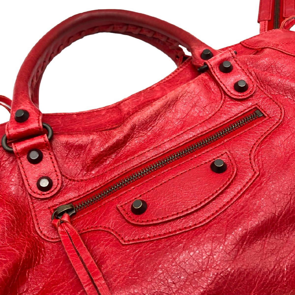 BALENCIAGA バレンシアガ 115748 ザ・シティ レザー 2way ショルダー 