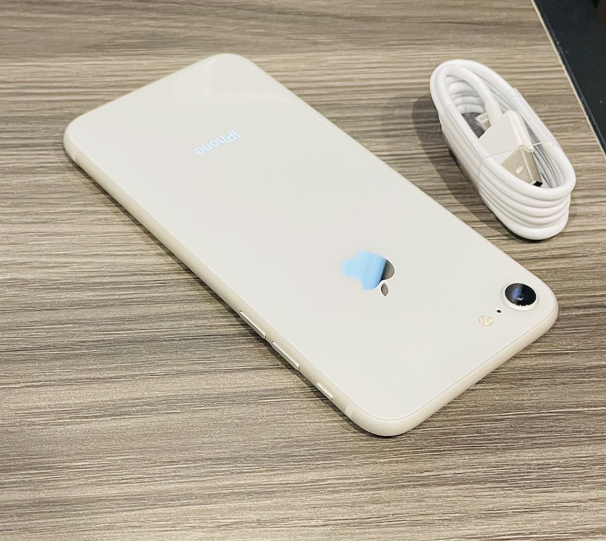 SIMフリーiPhone8 64GB シルバーMQ792J/A送料無料iOS16.1.1バッテリー