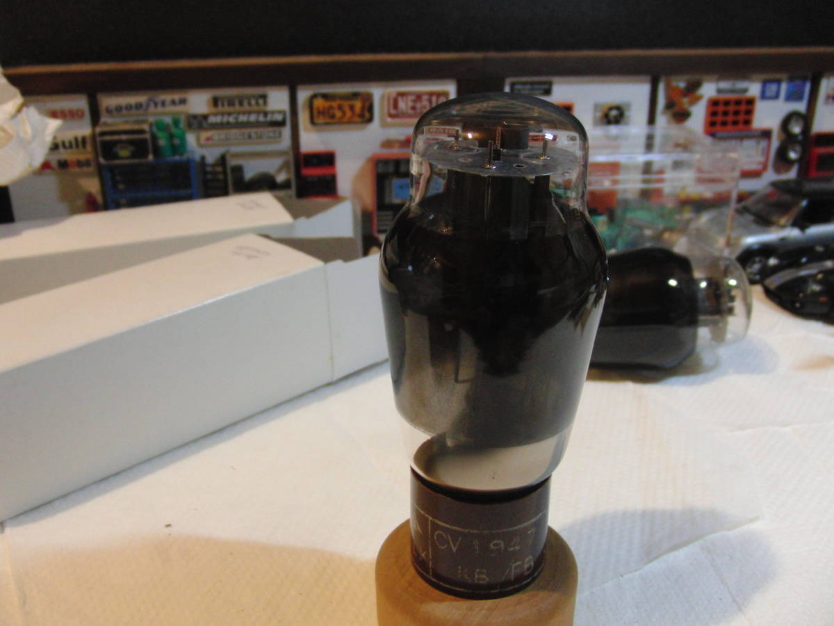 新作，本物保証 真空管　英ブライマー製　6L6G/CV1947　中古2本