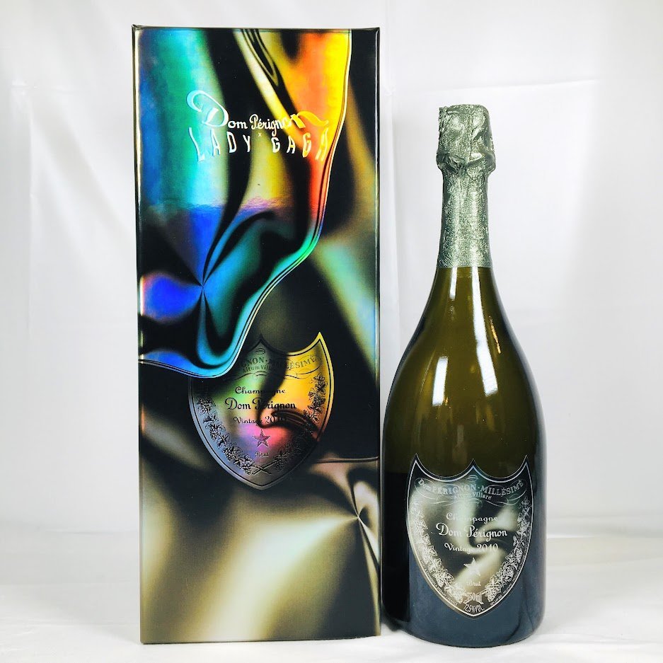 □古酒 未開栓 ドンペリニヨン ヴィンテージ 2010 レディーガガ 限定